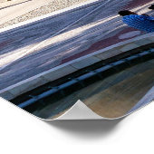 Zonneplein in Pakistan - Samarkand, Oezbekistan Poster (Hoek)