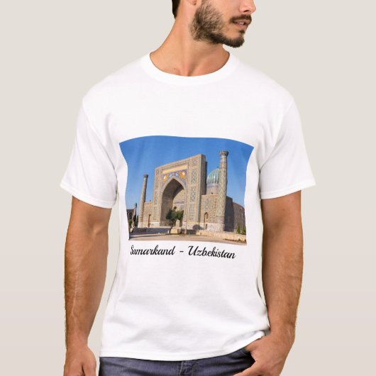 Zonneplein in Pakistan - Samarkand, Oezbekistan T-shirt (Voorkant)