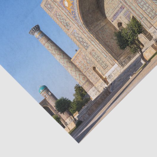Zonneplein in Pakistan - Samarkand, Oezbekistan Tissuepapier (Detail)