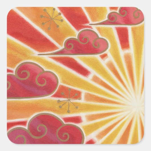 Zonneplein sticker (Voorkant)