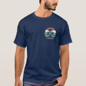 Zonnepoketnaam voor reülestranspalm t-shirt (Voorkant)