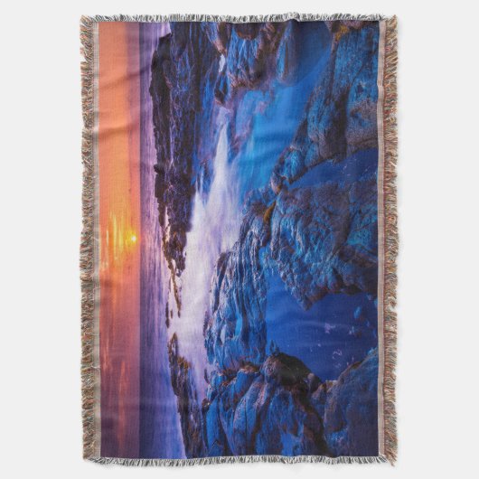 Zonnepool in Hawaï Deken (Voorkant Verticaal)