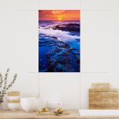 Zonnepool in Hawaï Poster (Keuken)