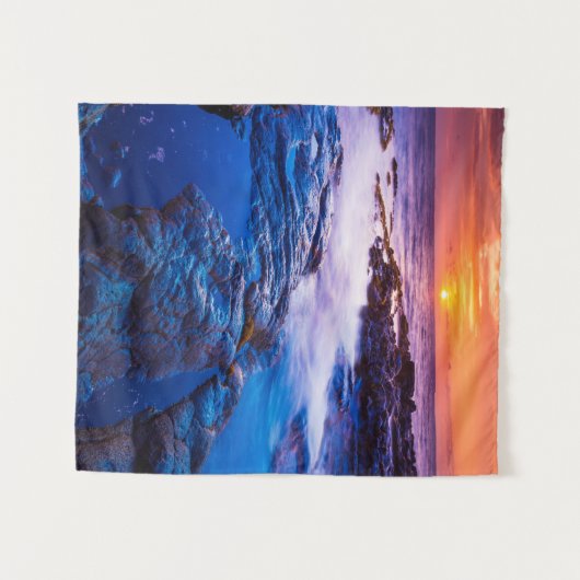 Zonnepool in Hawaï Wandkleed (Voorkant (horizontaal))