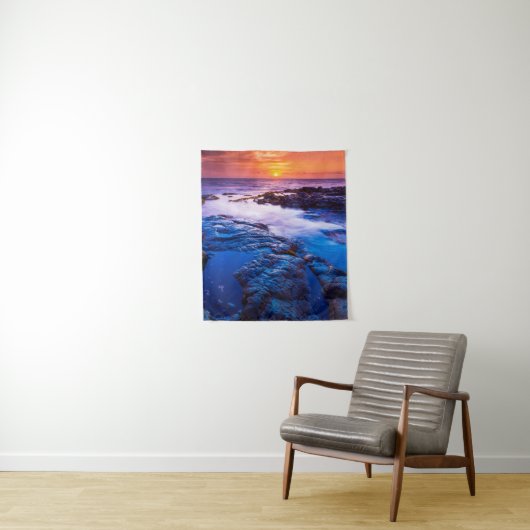 Zonnepool in Hawaï Wandkleed (In situ)