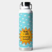 Zonnepraal de Heer Waterfles (Achterkant)