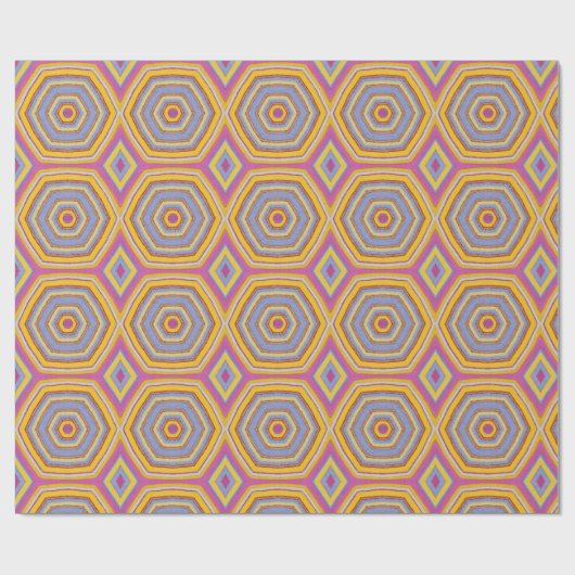 Zonneprisma Geometrisch Inpakpapier (Vlak)
