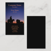 Zonneprofielkaart Visitekaartje (Voorkant / Achterkant)