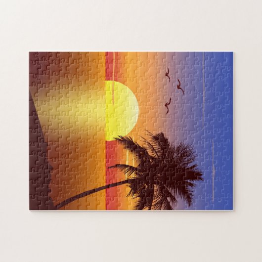 Zonnepuzzel Legpuzzel (Horizontaal)