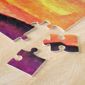 Zonnepuzzelschilderij Legpuzzel (Zijkant)