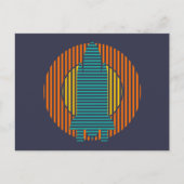 zonneraketten briefkaart (Voorkant)