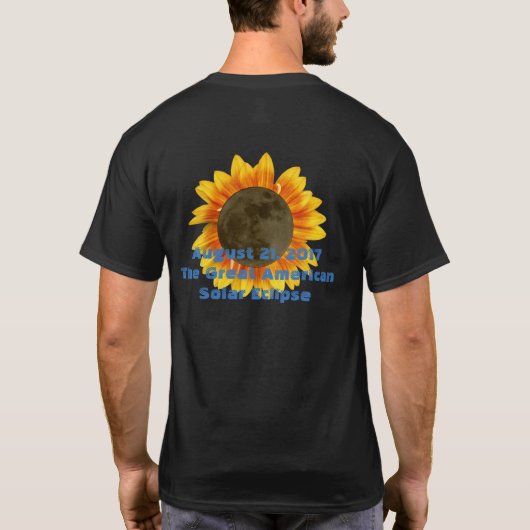 Zonnerampen in 2017 t-shirt (Achterkant)