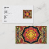 ZonnerattenVisitekaartje Visitekaartje (Voorkant / Achterkant)