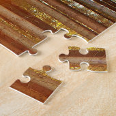 Zonnereflectie Bossen Moeilijke puzzel (Zijkant)