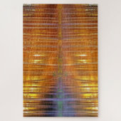 Zonnereflectie Bossen Moeilijke puzzel Legpuzzel (Verticaal)