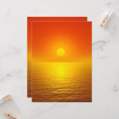 zonnereflectie kaart (Voorkant / Achterkant in situ)