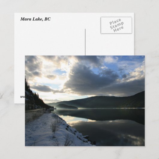 Zonnereflecties Briefkaart (Voorkant / Achterkant)