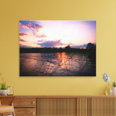 Zonnereflecties Canvas Afdruk (Insitu (Woonkamer))