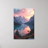 Zonnereflecties Canvas Afdruk (Voorkant)