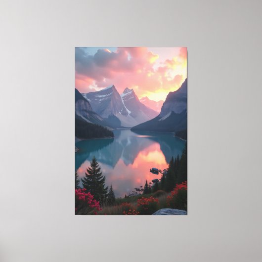 Zonnereflecties Canvas Afdruk (Voorkant)