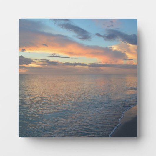 Zonnereflecties op de fotografie van water fotoplaat (Voorkant)