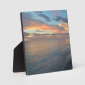 Zonnereflecties op de fotografie van water fotoplaat (Voorkant)