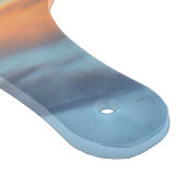 Zonnereflecties op de fotografie van water snijplank (Hoek)