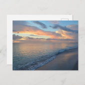 Zonnereflecties op het water briefkaart (Voorkant / Achterkant)