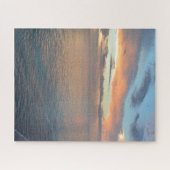 Zonnereflecties op het water legpuzzel (Horizontaal)