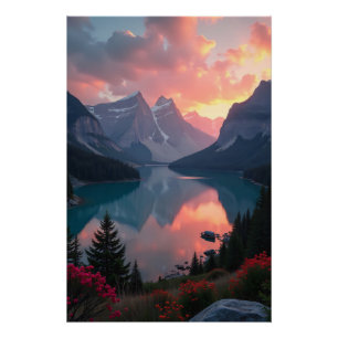 Zonnereflecties Perfect Poster