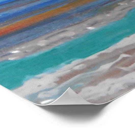 Zonnereflecties Poster (Hoek)