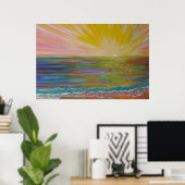 Zonnereflecties Poster (Thuiskantoor)