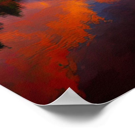 Zonnereflecties Poster (Hoek)