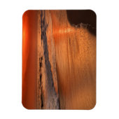 Zonnereflecties voor wolken en oceaankust magneet (Verticaal)