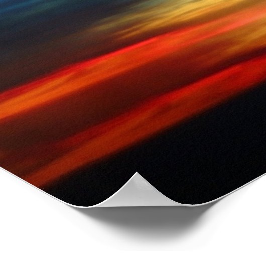 Zonneregenboog 8x12 poster (Hoek)