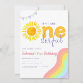 Zonneregenboog is niet haar eervolle eerste verjaa kaart (Voorkant)