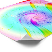 Zonneregenboog Poster (Hoek)