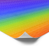 Zonneregenboog Poster (Hoek)