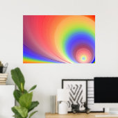 Zonneregenboog Poster (Thuiskantoor)