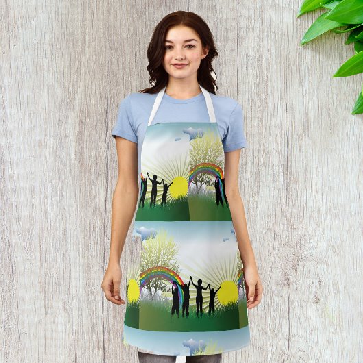 Zonneregenboogkinderen Schort