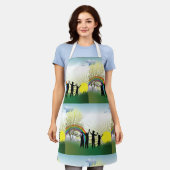 Zonneregenboogkinderen Schort (Gedragen)