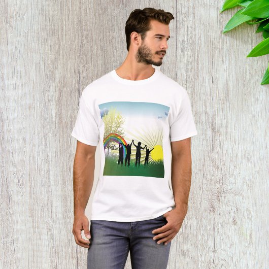 Zonneregenboogkinderen T-shirt