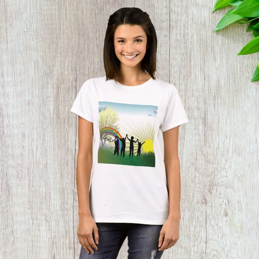 Zonneregenboogkinderen T-shirt