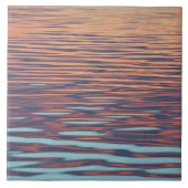 Zonnerimpels op water tegeltje (Voorkant)