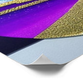 Zonnerivier de Gold Poster (Hoek)