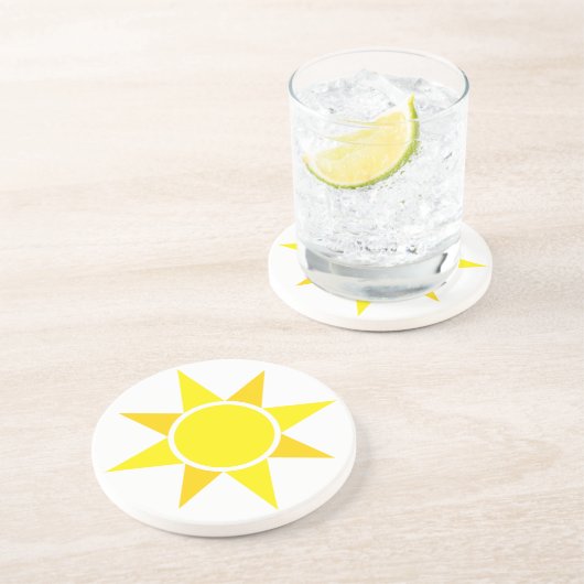 Zonneronde Onderzetter (Zijkant)