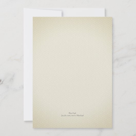 Zonneroze bloem - speciale geboortedag kaart (Achterkant)