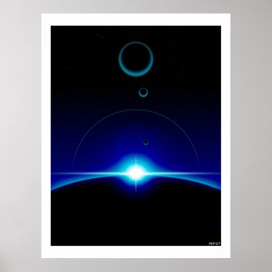 ZonneScene Poster (Voorkant)