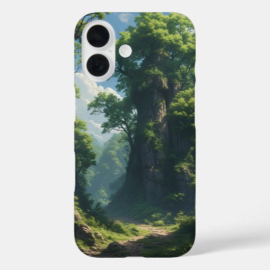 Zonneschaduw Bospad Case-Mate iPhone Case (Achterkant)
