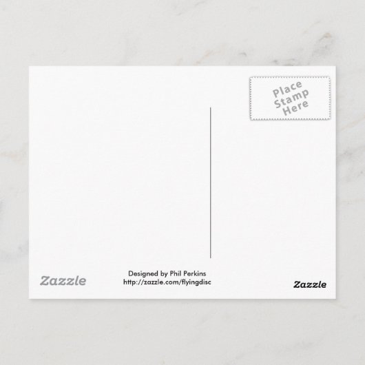 zonnescherm briefkaart (Achterkant)